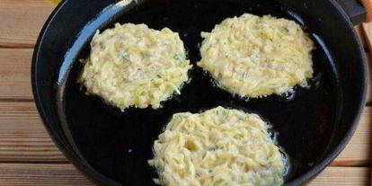 Шаг 4: драников с ветчиной с сырком