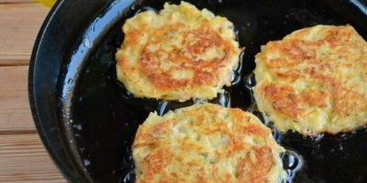 Шаг 5: драников с ветчиной с сырком