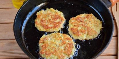 Шаг 5: драников с ветчиной