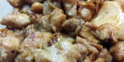 Шаг 2: драников, запеченных с грибами и мясом под сырным соусом