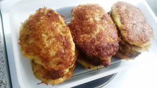 Рецепт Картофельных драников с мясным фаршем