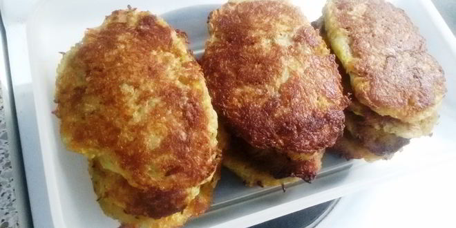 Рецепт Картофельных драников с мясным фаршем