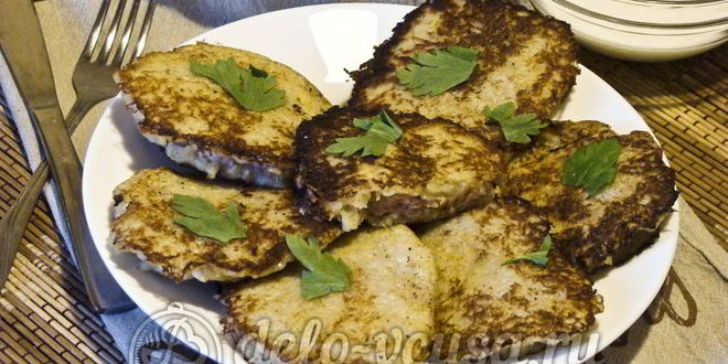 Рецепт картофельных драников с мясом
