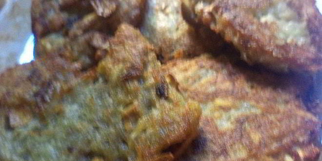 Рецепт картофельных драников с шампиньонами и кабачком