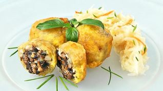 Рецепт Колдунов с грибами