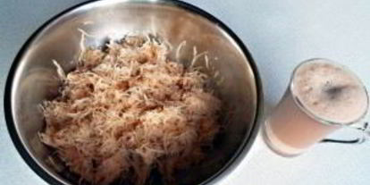 Шаг 1: колдунов с мясом