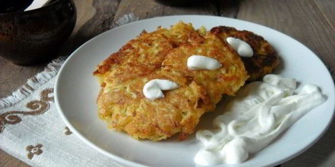 Рецепт яблочных драников