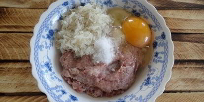 Шаг 5: фрикаделек ежики с овощами