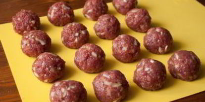 Шаг 4: фрикаделек из говядины с печеной тыквой