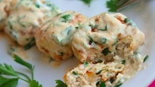 Рецепт Фрикаделек из куриного фарша с сыром