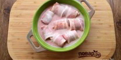 Шаг 2: фрикаделек с беконом в сливочно-томатном соусе