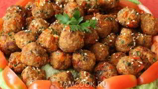 Рецепт Фрикаделек с булгуром по-арамейски