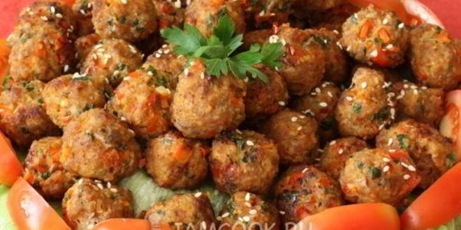 Рецепт фрикаделек с булгуром по-арамейски