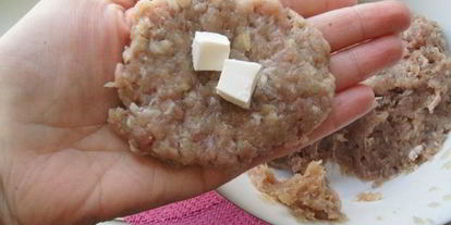 Шаг 2: фрикаделек с фетой и соусом чимичурри