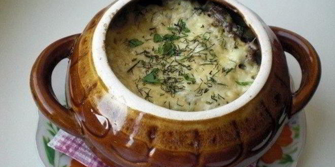 Рецепт фрикаделек с картошкой и грибами в горшочках