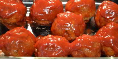 Шаг 3: фрикаделек с клюквенным соусом