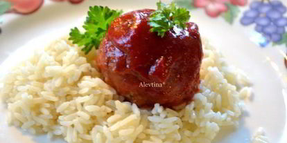 Шаг 4: фрикаделек с клюквенным соусом