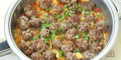 Шаг 5: фрикаделек с овощным соусом