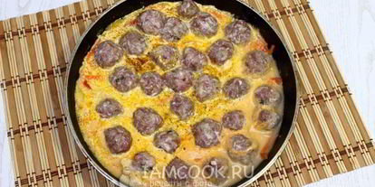 Шаг 9: фрикаделек с подливкой