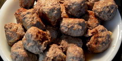 Шаг 4: фрикаделек с пряной яблочной глазурью