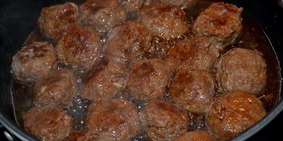 Шаг 6: фрикаделек с пряной яблочной глазурью