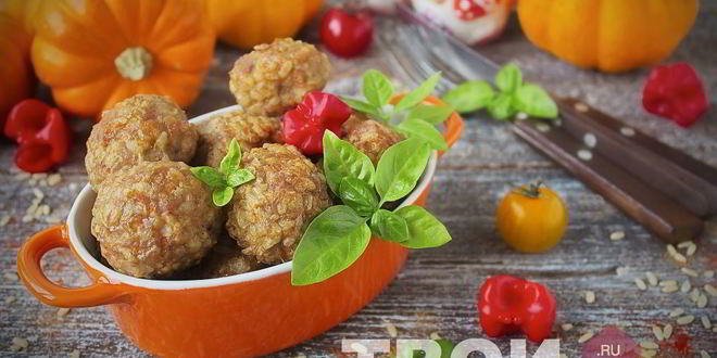 Рецепт фрикаделек с рисом