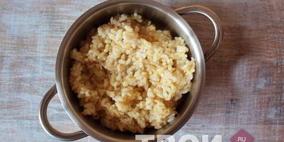 Шаг 1: фрикаделек с рисом