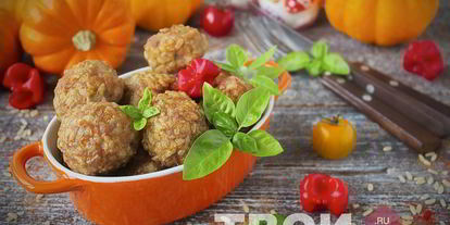 Шаг 7: фрикаделек с рисом