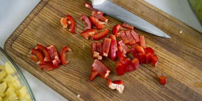 Шаг 1: фрикаделек в духовке с овощами