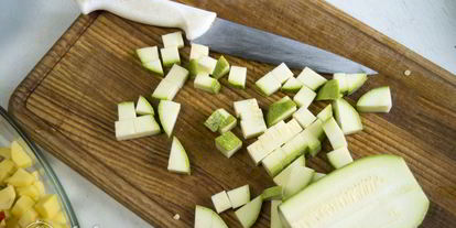 Шаг 2: фрикаделек в духовке с овощами