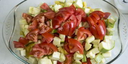 Шаг 5: фрикаделек в духовке с овощами