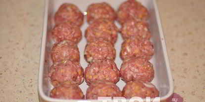 Шаг 1: фрикаделек в духовке