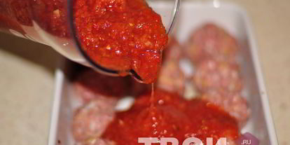 Шаг 2: фрикаделек в духовке