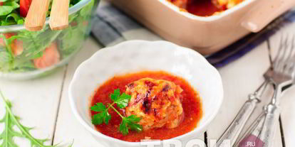 Шаг 5: фрикаделек в духовке