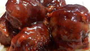 Рецепт Фрикаделек в медово-чесночном соусе