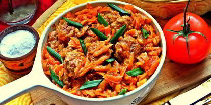 Шаг 13: фрикаделек в моркови