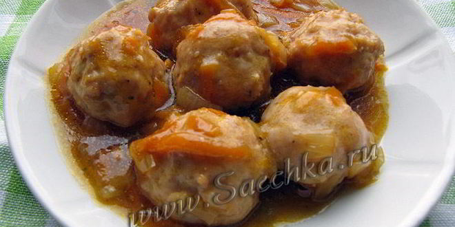 Рецепт фрикаделек