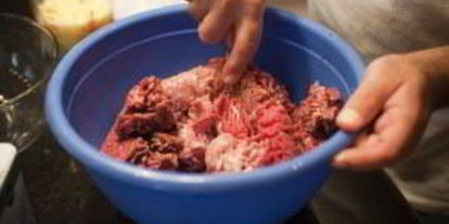 Шаг 2: говяжьих фрикаделек