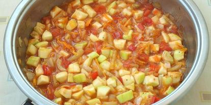 Шаг 4: мясных фрикаделек с овощным соусом