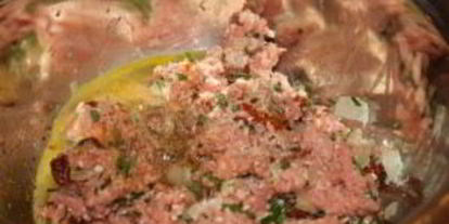 Шаг 1: пасты с фрикадельками в томатном соусе