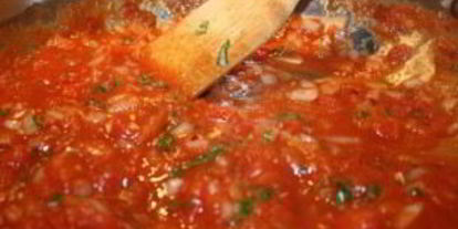 Шаг 4: пасты с фрикадельками в томатном соусе