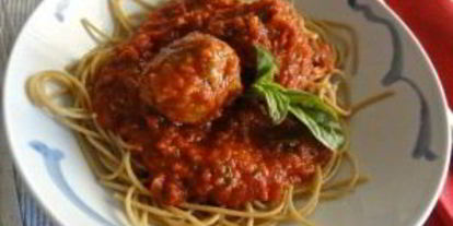 Шаг 6: пасты с фрикадельками в томатном соусе