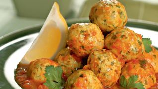 Рецепт Рыбных фрикаделек в имбирном соусе
