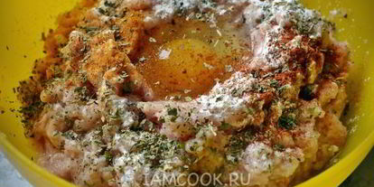 Шаг 2: сливочных фрикаделек с картофелем фри