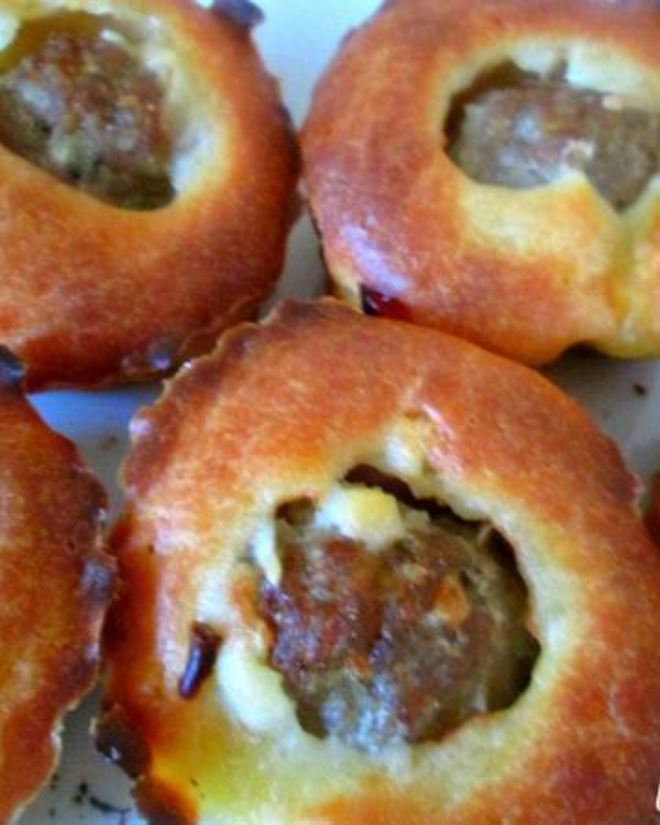 Рецепт закуски фрикадельки в облаках