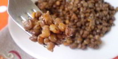 Шаг 7: гарнира из чечевицы