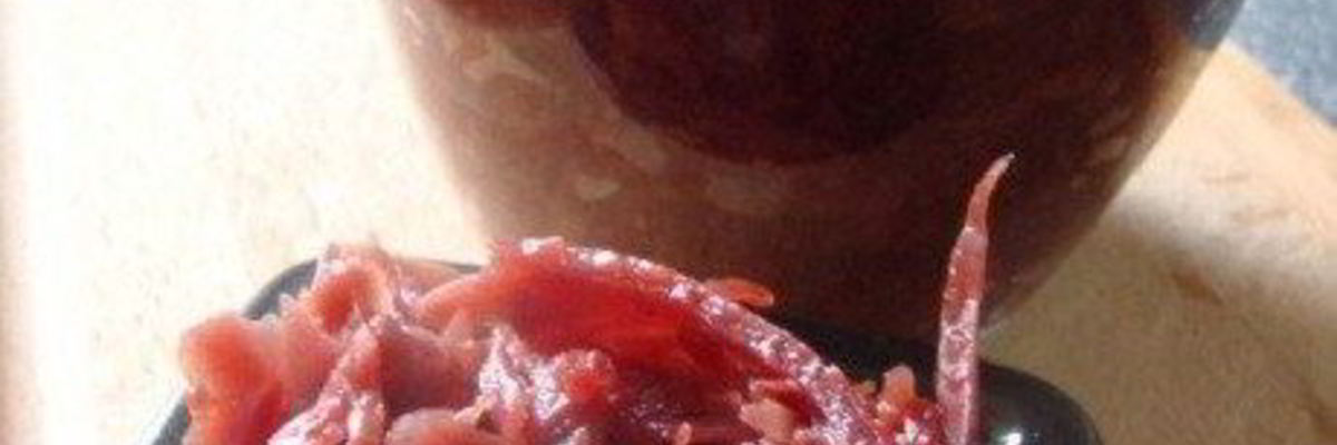 Рецепт Гарнира из краснокочанной капусты по-датски