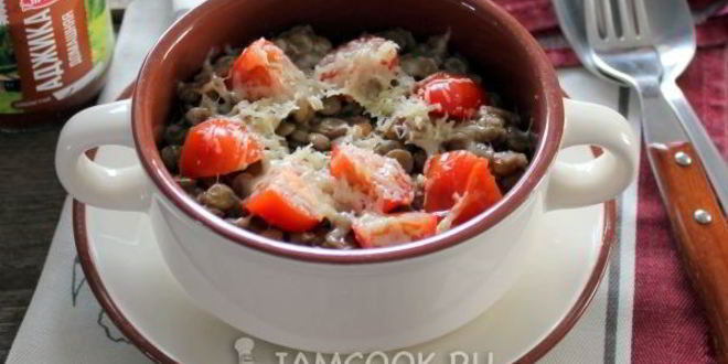 Рецепт чечевицы с сыром