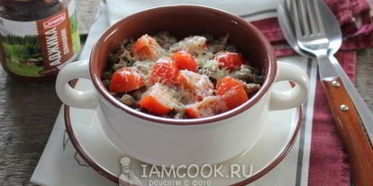 Шаг 9: чечевицы с сыром