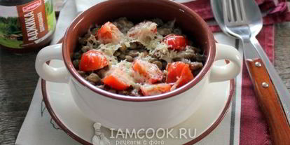 Шаг 11: чечевицы с сыром